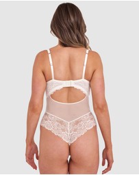 Bras N Things - Bethany Underwire Bodysuit - Ivory