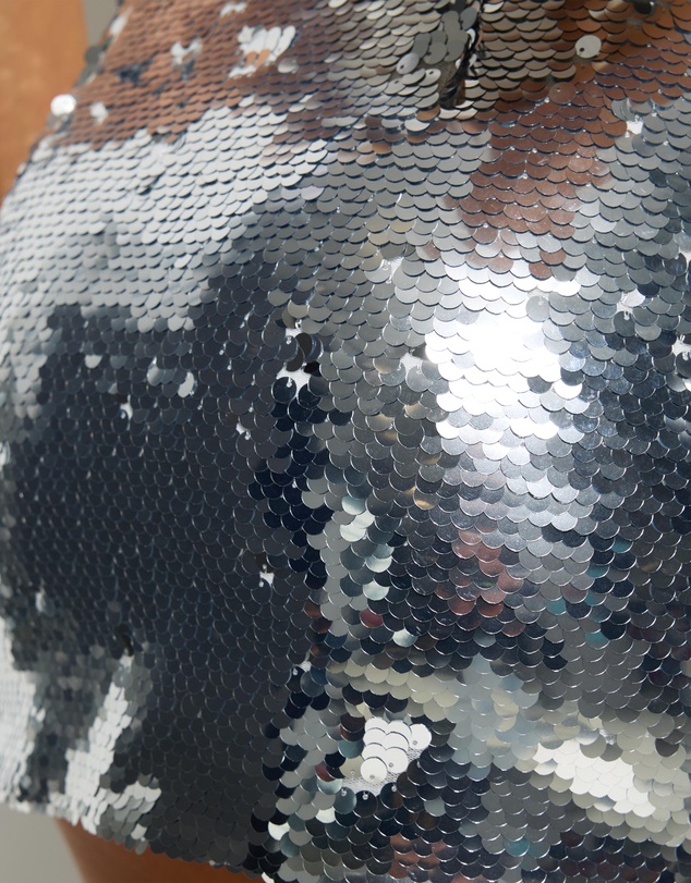 Dazie - Spritz Hour Sequin Mini Skirt