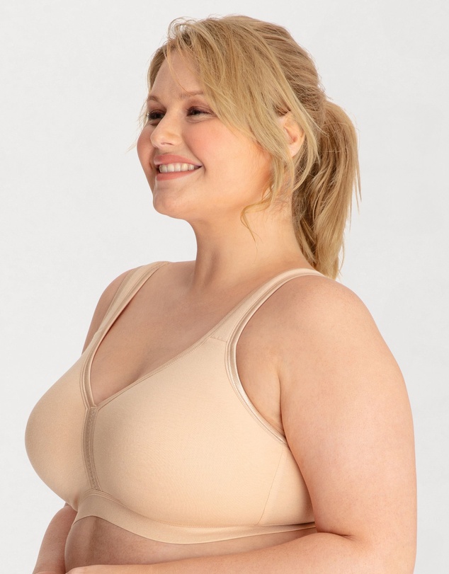 Ava & Audrey  - Ava & Audrey Faye Cotton Wire-free Support Bra