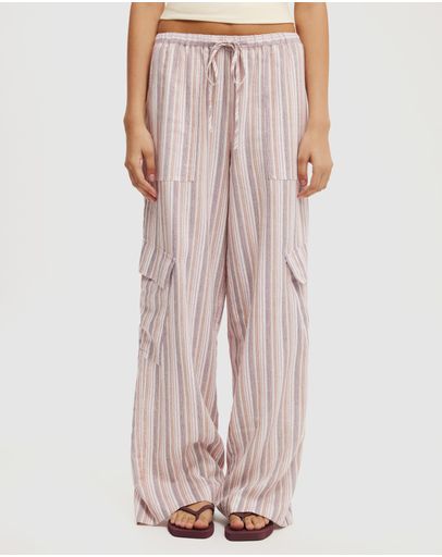 Ava Stripe Bubblegum