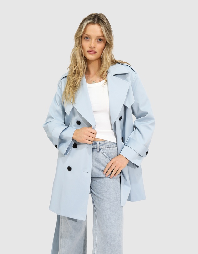 Belle & Bloom - Whispers of Verona Trench Coat