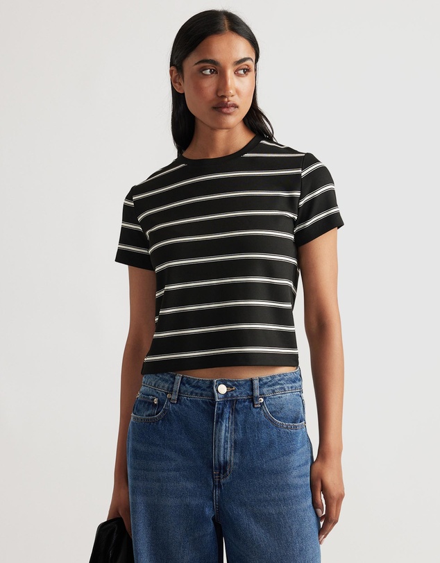 Decjuba - Dillon Stripe Mini Tee