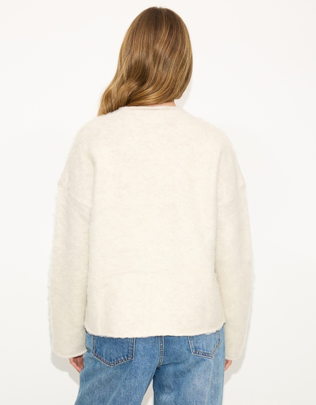 Dazie - Talia Fluffy Knit Jumper