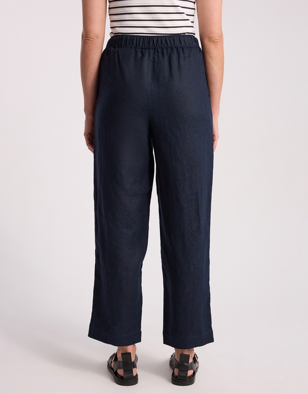 David Lawrence - Prue Tapered Linen Pants