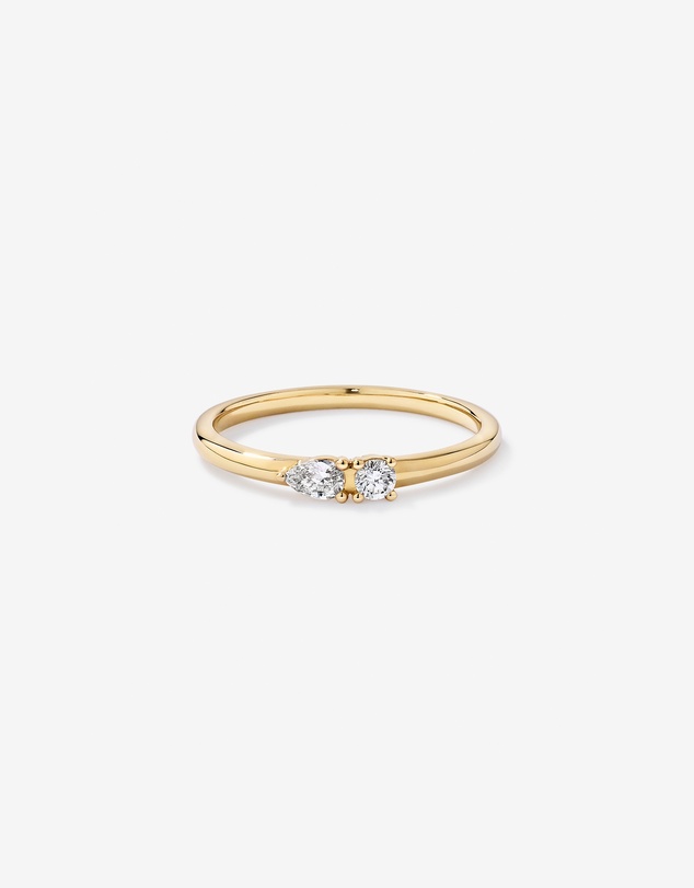 Michael Hill - 0.15TW Lab Diamond Stacker Ring in 10kt Gold
