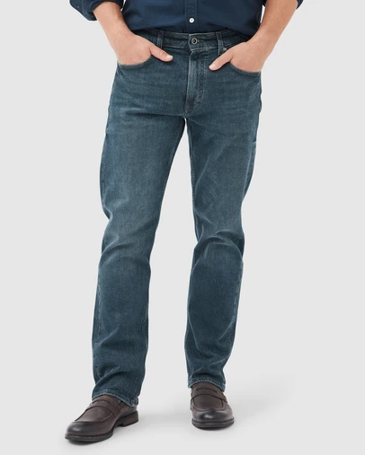 Rodd & Gunn - Winton Relaxed Fit Italian Denim Regular Leg