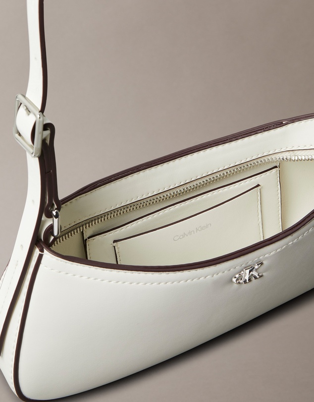 Calvin Klein - Monogram Logo Hardware Shoulder Bag