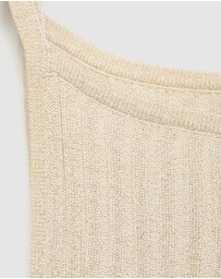 M.N.G - Fine Ribbed Knit Top