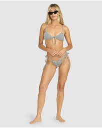 Billabong - Womens Wave Check Bikini Top