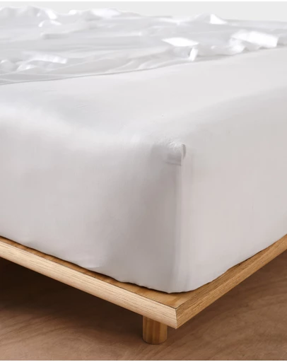 Linen House - Nara Bamboo Cotton 400TC Fitted Sheet