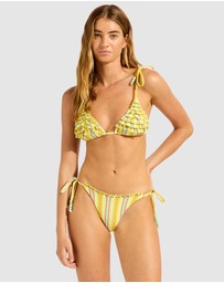 Seafolly - Positano Ruffle Triangle Bikini Top