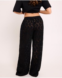 Subtitled - Jasmine Lace Relaxed Pants
