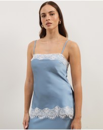 Atmos&Here - Paris Lace Satin Camisole