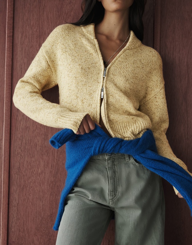 Jag - Lou Zip Knit Jacket
