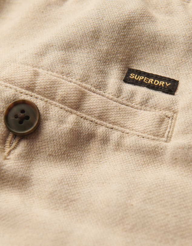 Superdry - Drawstring Linen Shorts