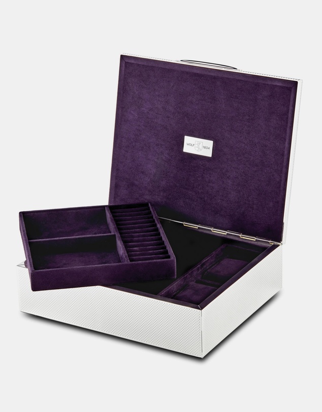 Wolf - Wolf Silver Watch Jewellery and Legacy Box