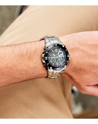 Maxum - Maverick Stainless Steel Ana Digi Watch