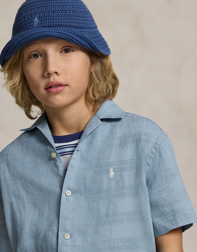 Polo Ralph Lauren - Linen Camp Shirt - Teens