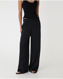 Forcast - Alla Contrast Elastic Pants