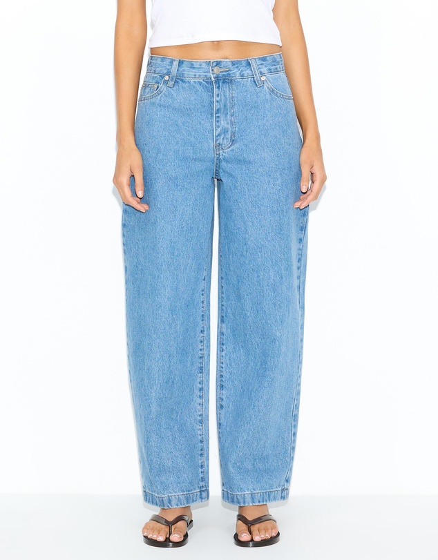 Dazie - Rio Mid Rise Straight Jeans