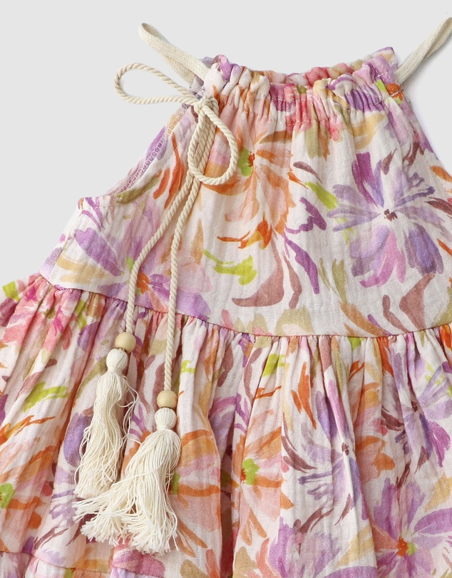 WITH LOVE FOR KIDS - Cotton Muslin Dress - Babies - Kids