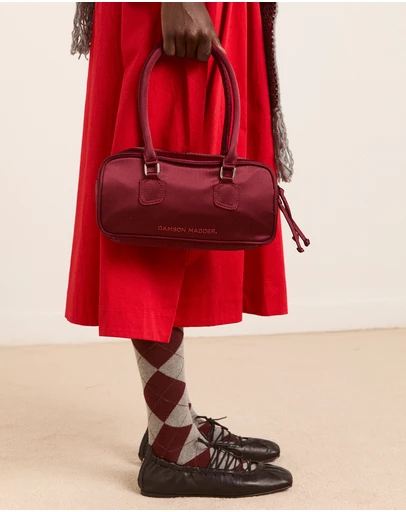 Damson Madder - Benny Mini Bowler Bag