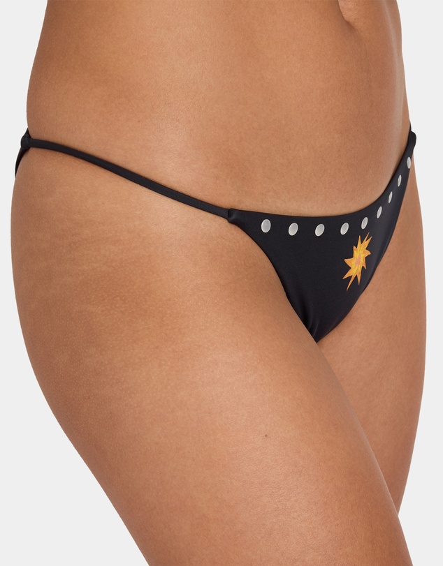 RVCA - Womens Dani Miller String Skimpy Bikini Bottom