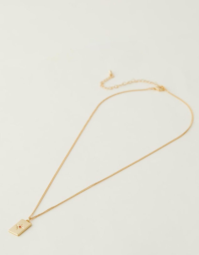 Zahar - July Birthstone Necklace
