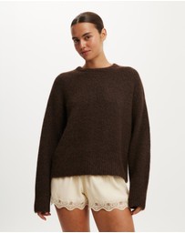 Cotton On - Luxe Crew Neck Sweater