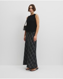 Country Road - Australian Good Earth Cotton Pointelle Knit Tank
