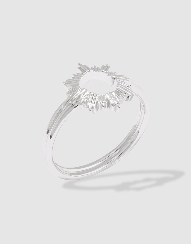 Wanderlust + Co - Sunseeker Silver Ring Set