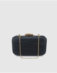 Izoa - Sophia Woven Clutch