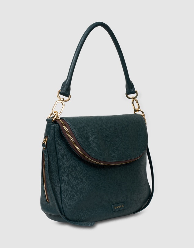 SABEN - Frankie Shoulder Bag Hunter Green