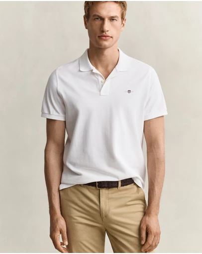 Gant - Regular Fit Shield Piqué Polo Shirt