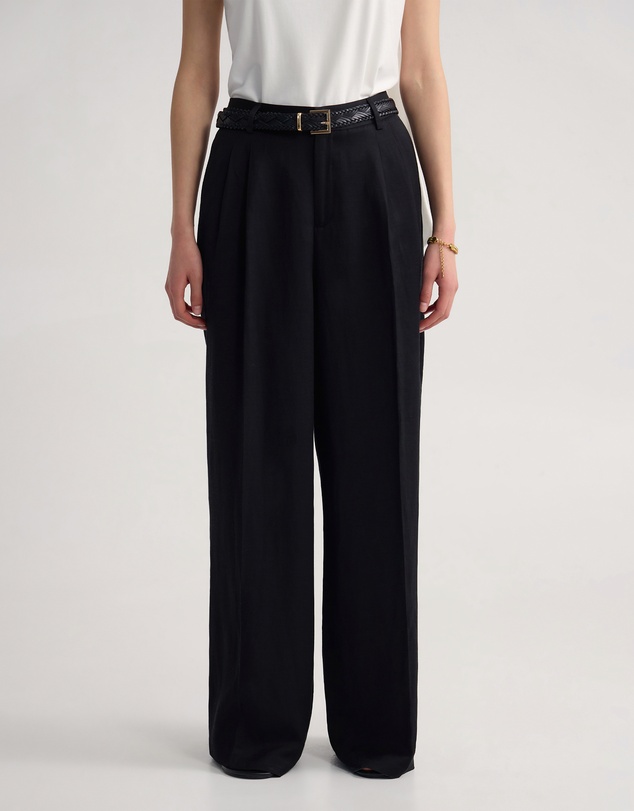 Oxford - Cameron Pleat Front Pant
