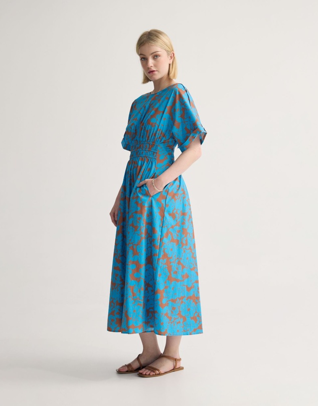 Oxford - Blaire Printed Cotton Dress