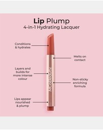 MCoBeauty - Lip Plump 4-In-1 Hydrating Lacquer - Lily (Dusty Pink)