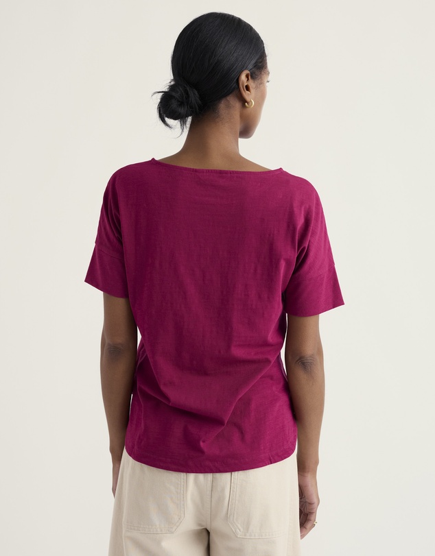 Seasalt - Seasalt Cornwall Pink Bryher View T-Shirt