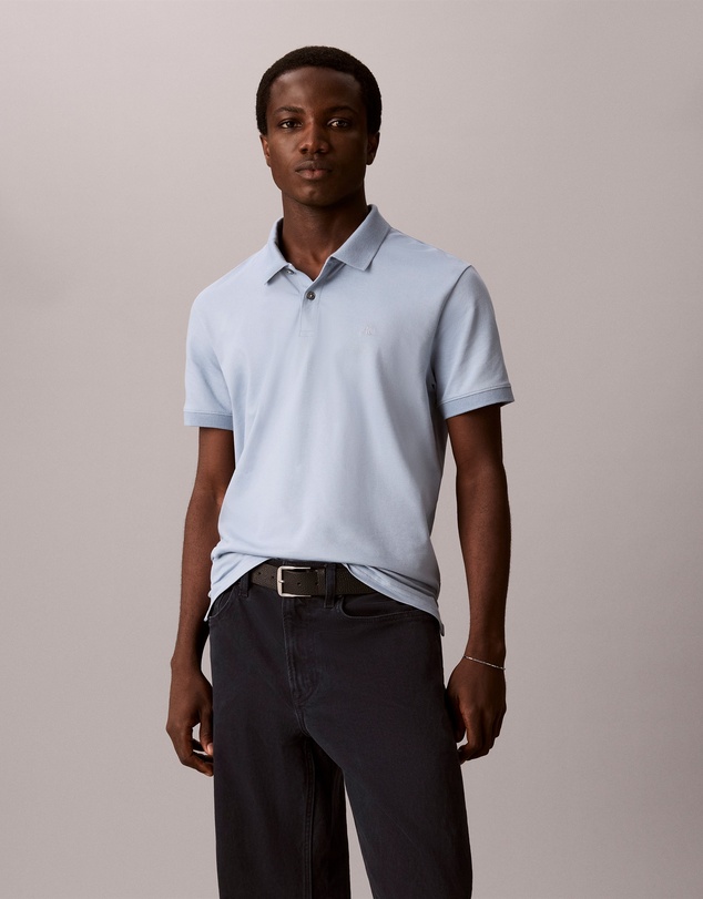 Calvin Klein - Supima Cotton Slim Refined Pique Polo Shirt