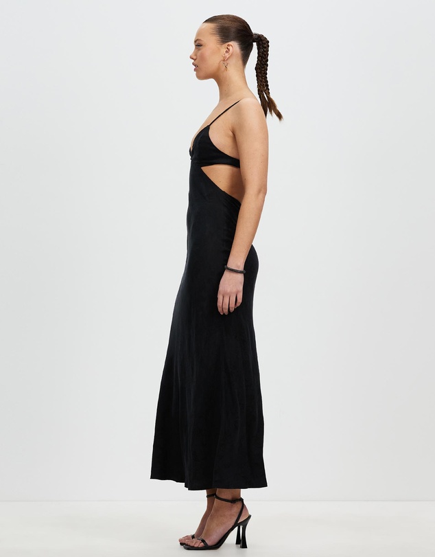 Third Form - Paisley Bias Triangle Midi Dress