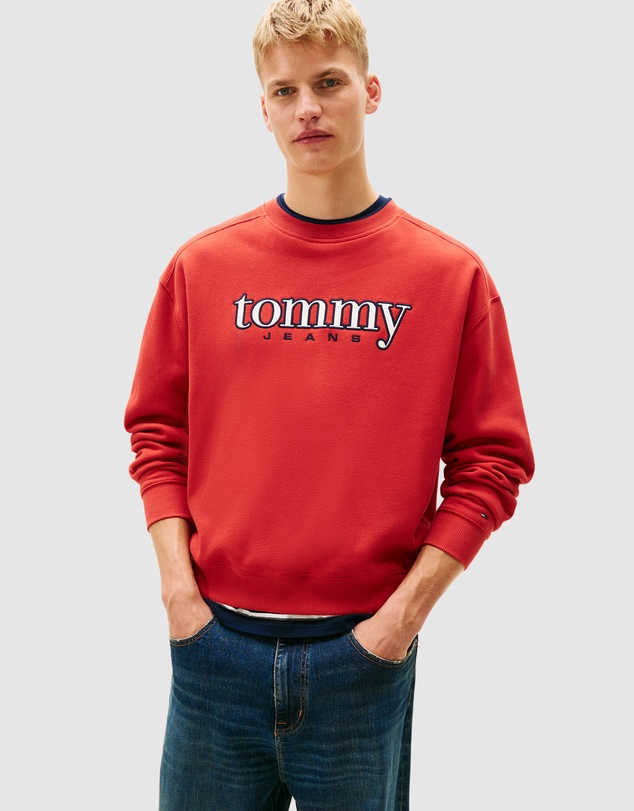 Tommy Jeans - 90s Texture Graphic Crew Sweatshirt