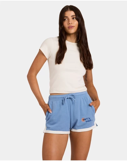 Billabong - Womens Surf Le Soleil Elastic Waist Shorts