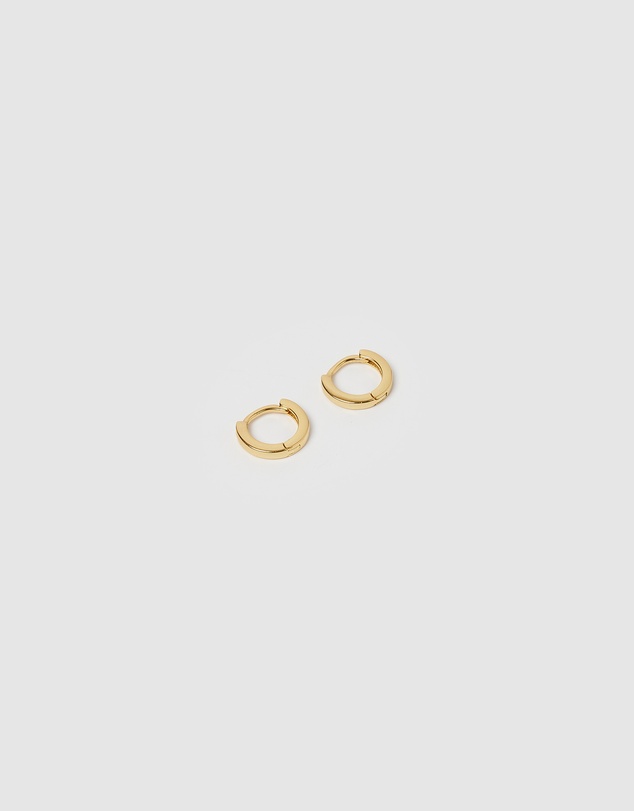 Izoa - Solid Huggie Earrings