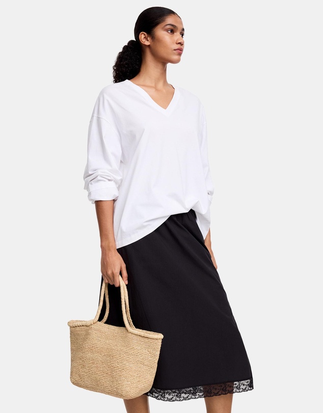 ARKET - Anylia Raffia Medium Tote