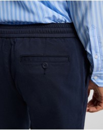 Calibre - Dobby Denim Drawstring Pants Navy