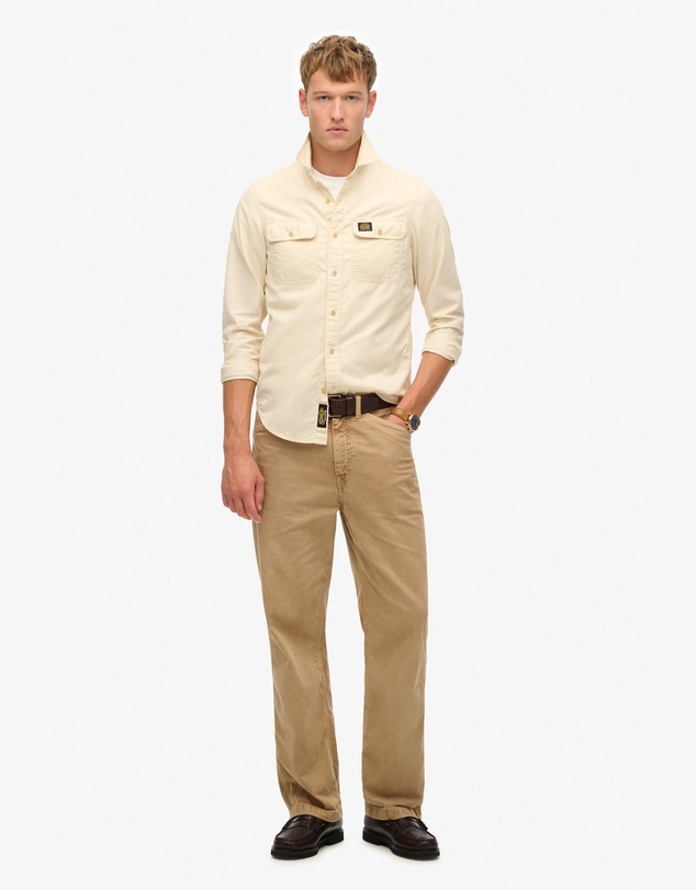 Superdry - Cotton Workwear Long Sleeved Shirt