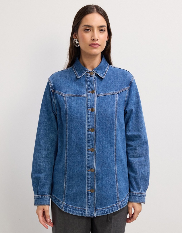The Fated - Astrid Denim Shacket