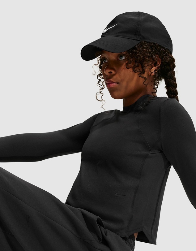 Nike - MAVN Dri-FIT Ribbed Long-Sleeve Top - Teens