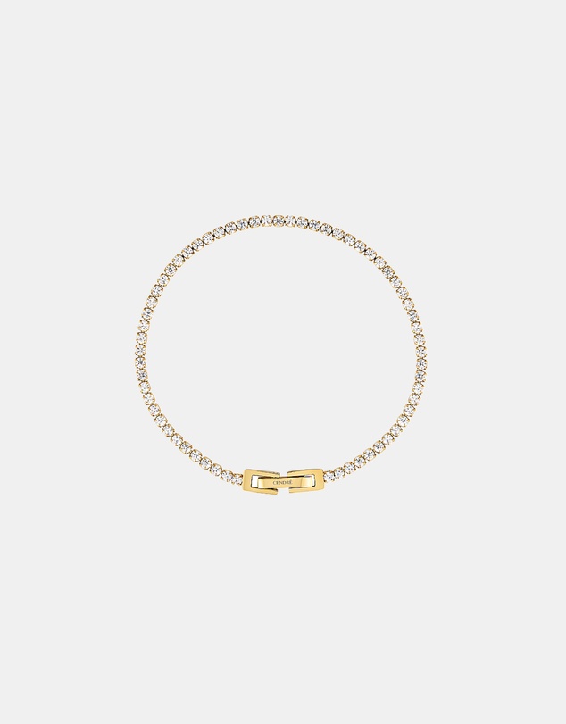 CENDRE - Tabitha Baby Tennis Bracelet | 18K Gold