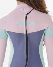 Rip Curl - Kids Dawn Patrol Long Sleeve 2mm Back Zip Spring Suit Wetsuit